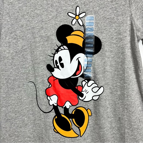 NWT Disney Minnie Mouse Velvet Shirt Top | Size Large - Picture 4 of 5